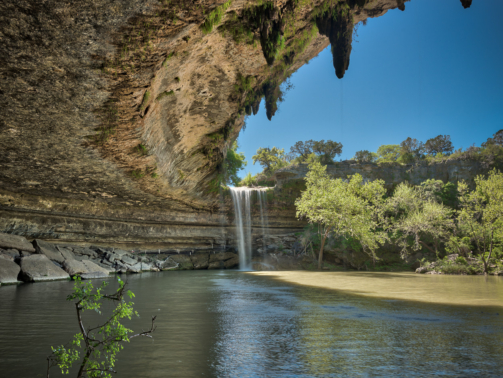 Hamilton Pool near Austin, Texas.